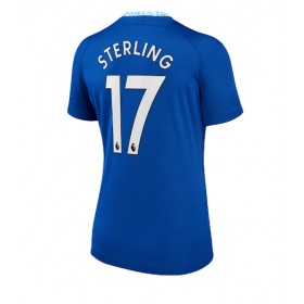 Damen Fußballbekleidung Chelsea Raheem Sterling #17 Heimtrikot 2022-23 Kurzarm